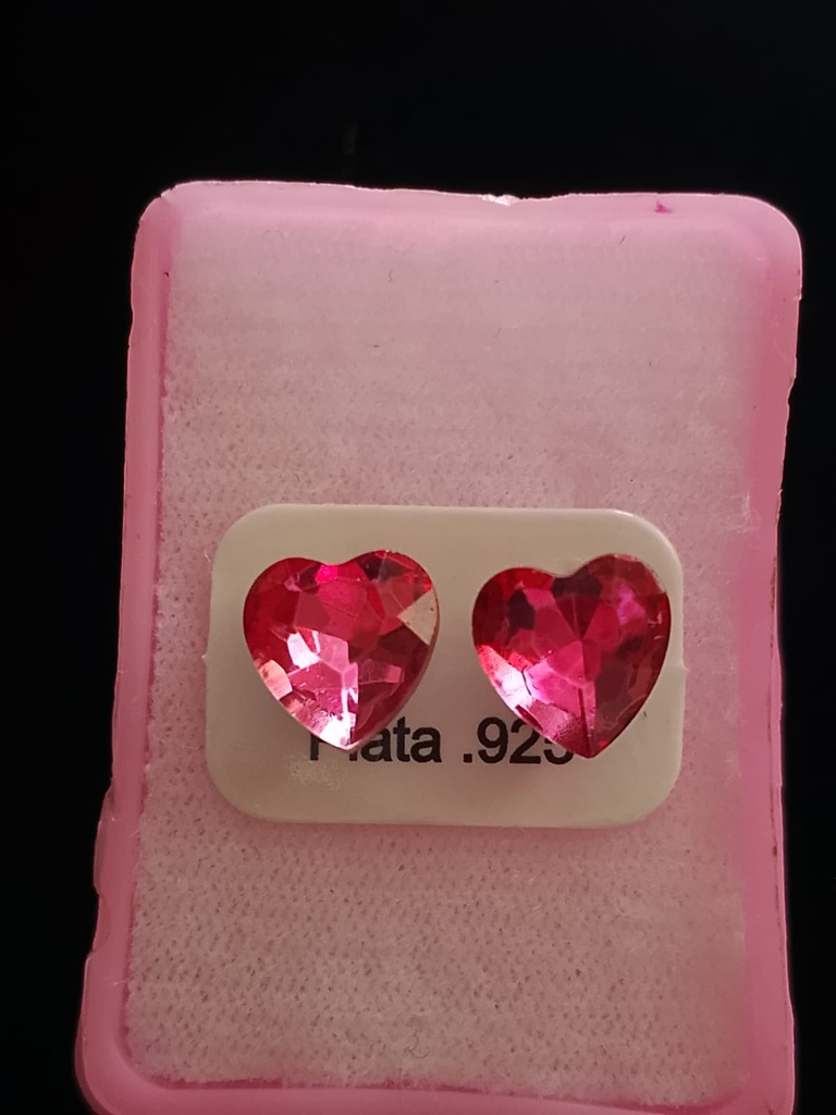 BROQUEL CORAZON LILA