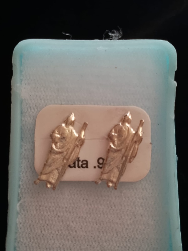 BROQUEL SAN JUDAS PLATA .925