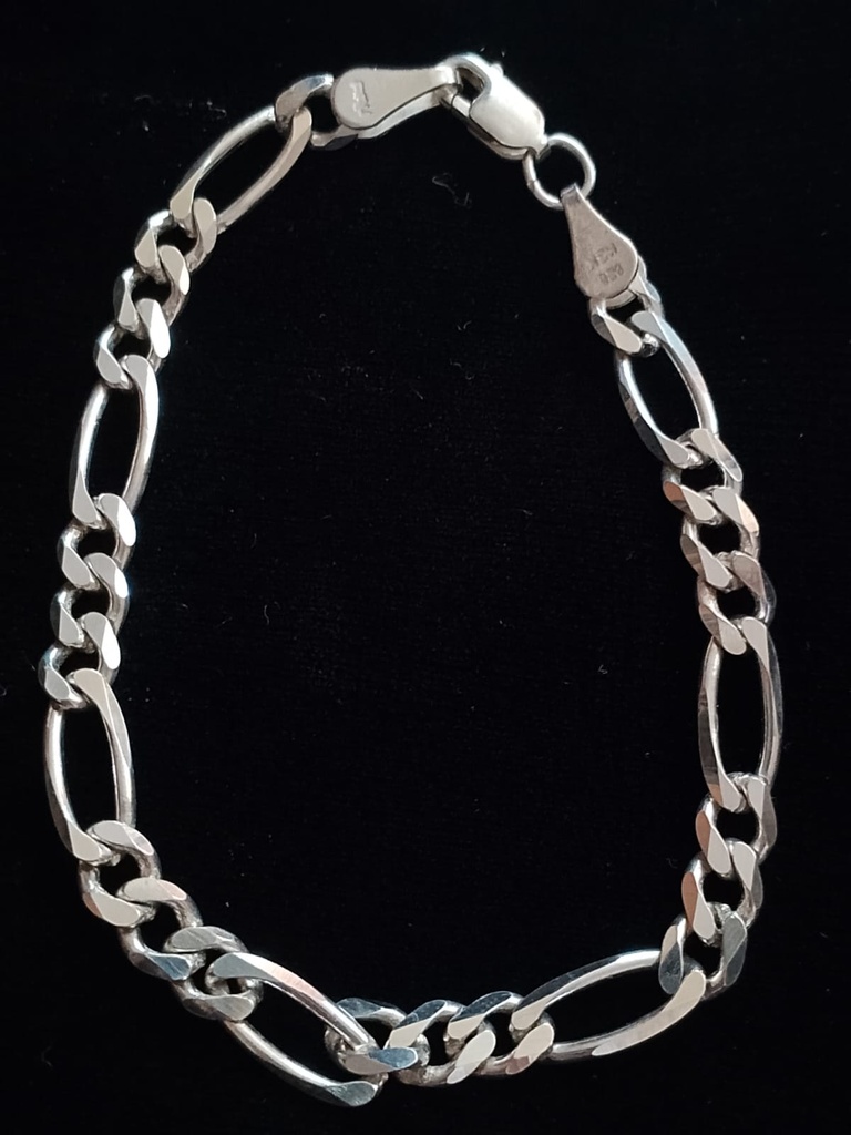 PULSO CARTIER 18CM 4MM PLATA .925