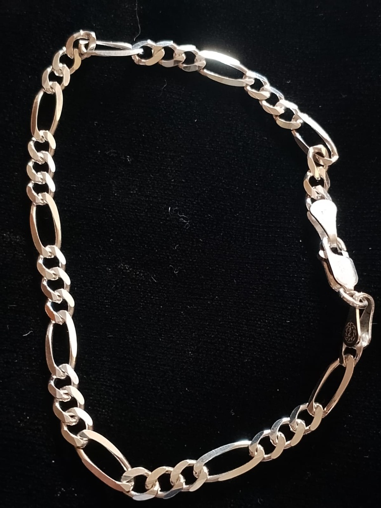 PULSO CARTIER 19CM 3MM PLATA .925