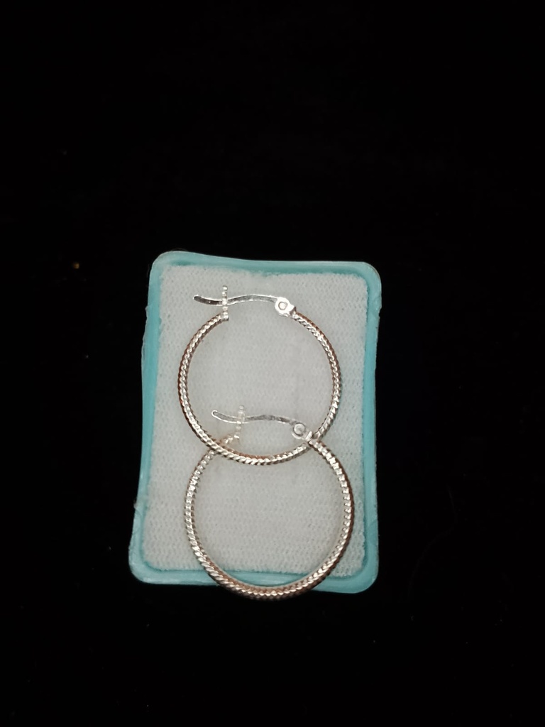 Arracadas 2X2 Plata .925