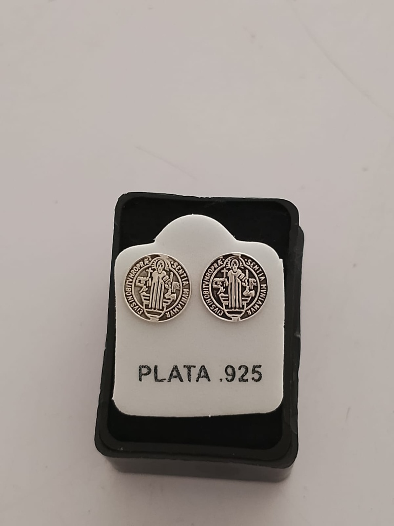 Broquel Tipo Moneda San Benito Plata .925