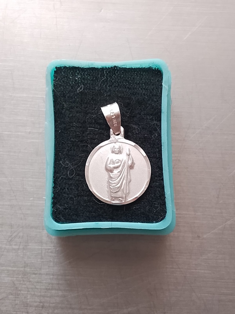 Dije San Judas Tadeo 2.5X1.5cm Plata .925