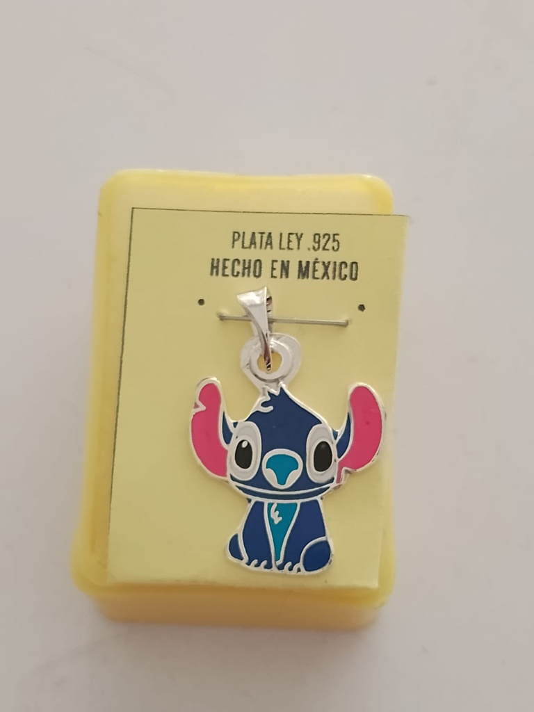 Dije Stitch 2.5cm Plata .925