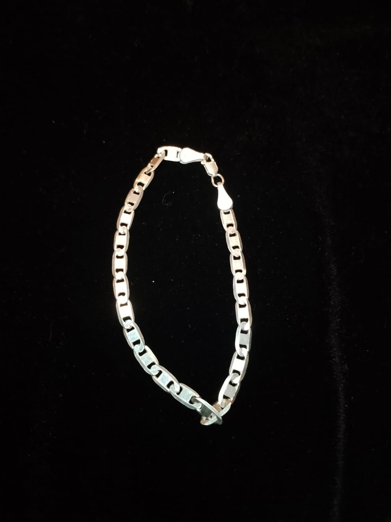 Pulso Estilo Gucci 18cm 4mm Plata .925