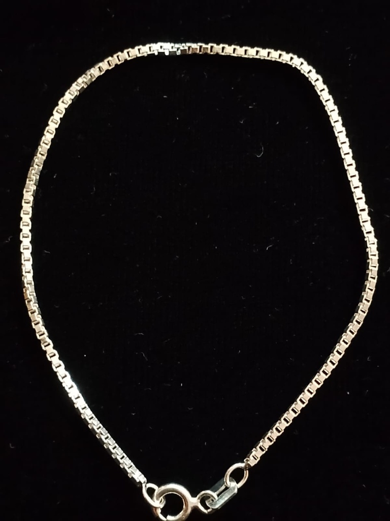 Pulso Estilo Veneciano 18cm Plata .925