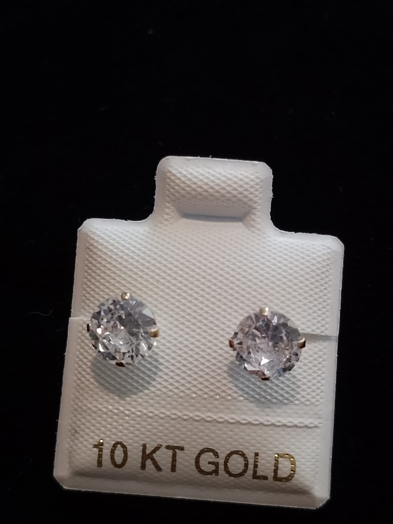 BROQUEL RECTO #6 ORO 10K